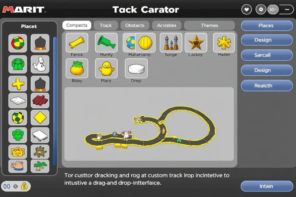 Track Creator mode in Mario Kart World on Nintendo Switch 2