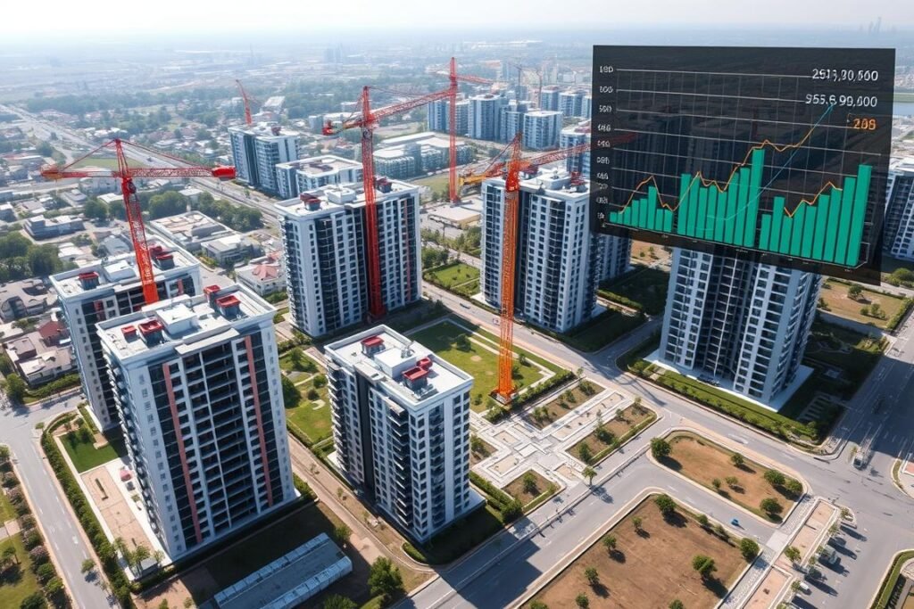 Real estate development project showcasing monetization of finance through strategic investment