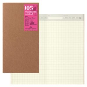 Midori TRAVELERS Notebook // Refill 017 : Free Diary (Daily)
